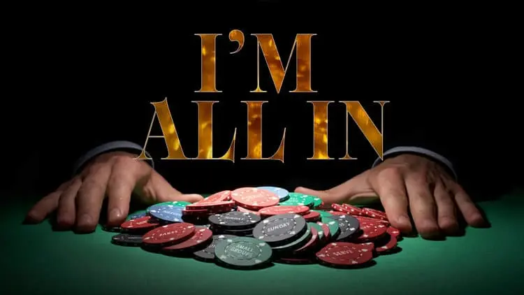 What is all in in poker?